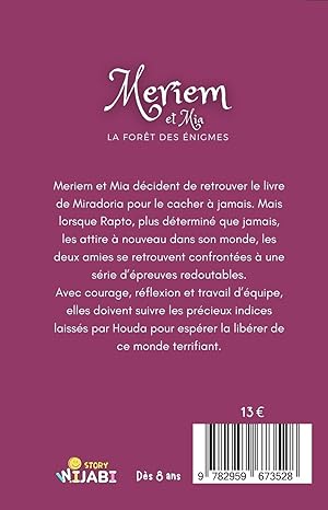 Meriem et Mia – Tome 3 : La Forêt des Énigmes
