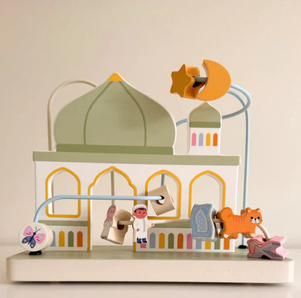 Labyrinthe de perles Masjid – Jeu d'éveil, motricité et découverte culturelle - Lalaandmo