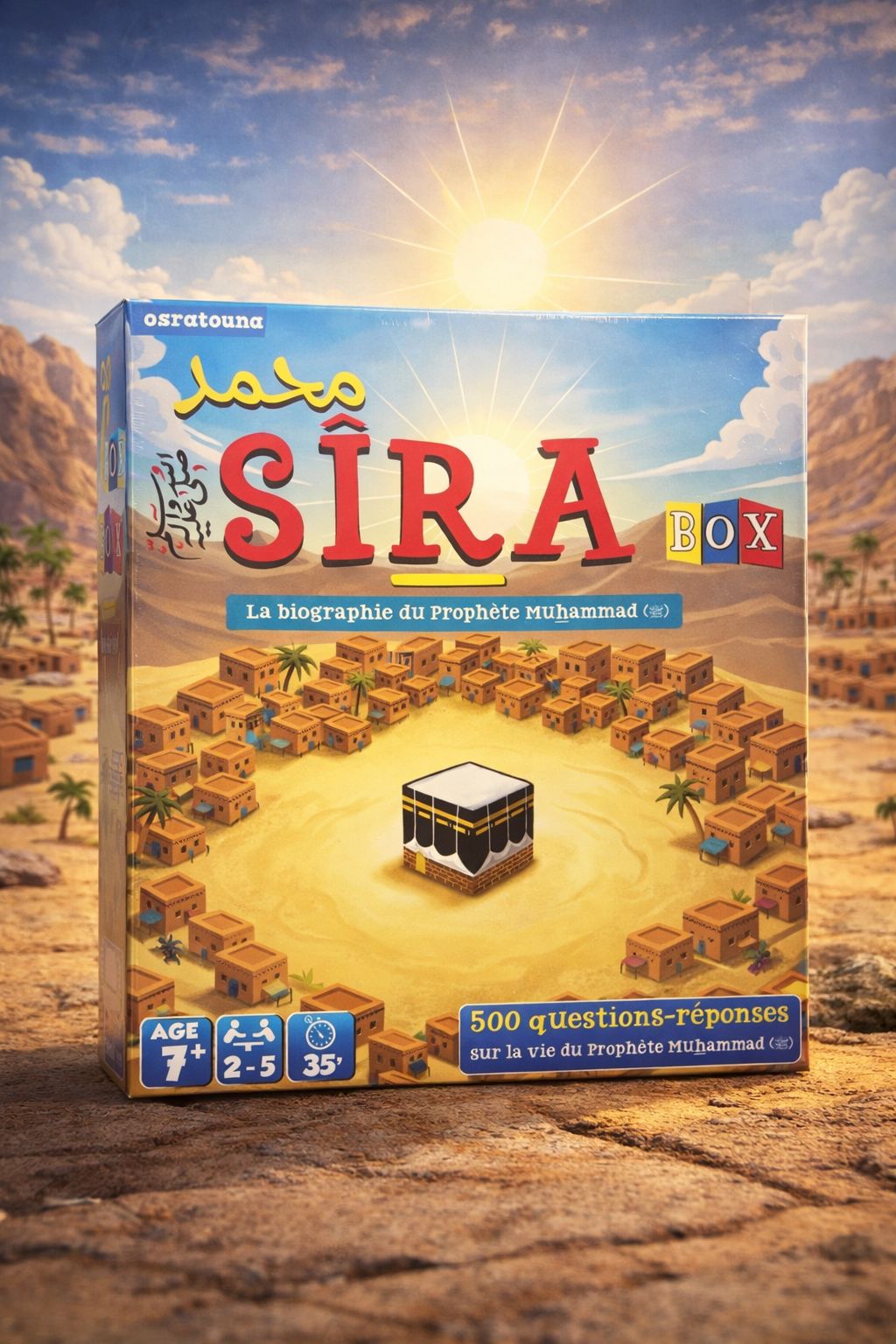 Sira Box - Jeu de société sur la vie du Prophète Muhammad (SAW) - 500 questions-réponses