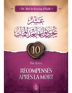 Dix Actes Récompensés Après la Mort – couverture