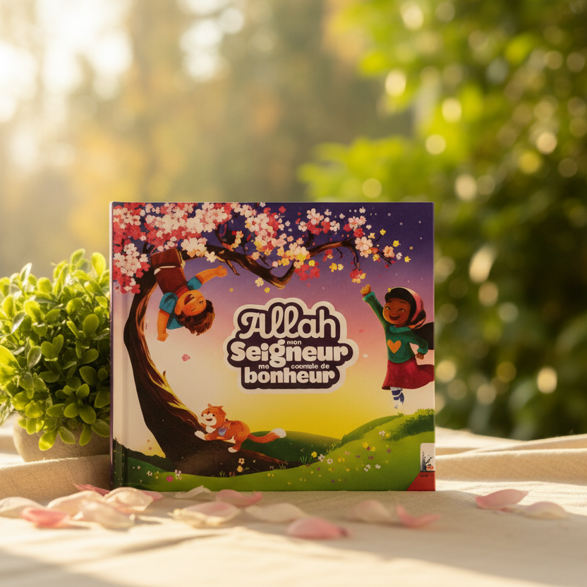Scène publicitaire premium – Allah mon Seigneur me comble de bonheur