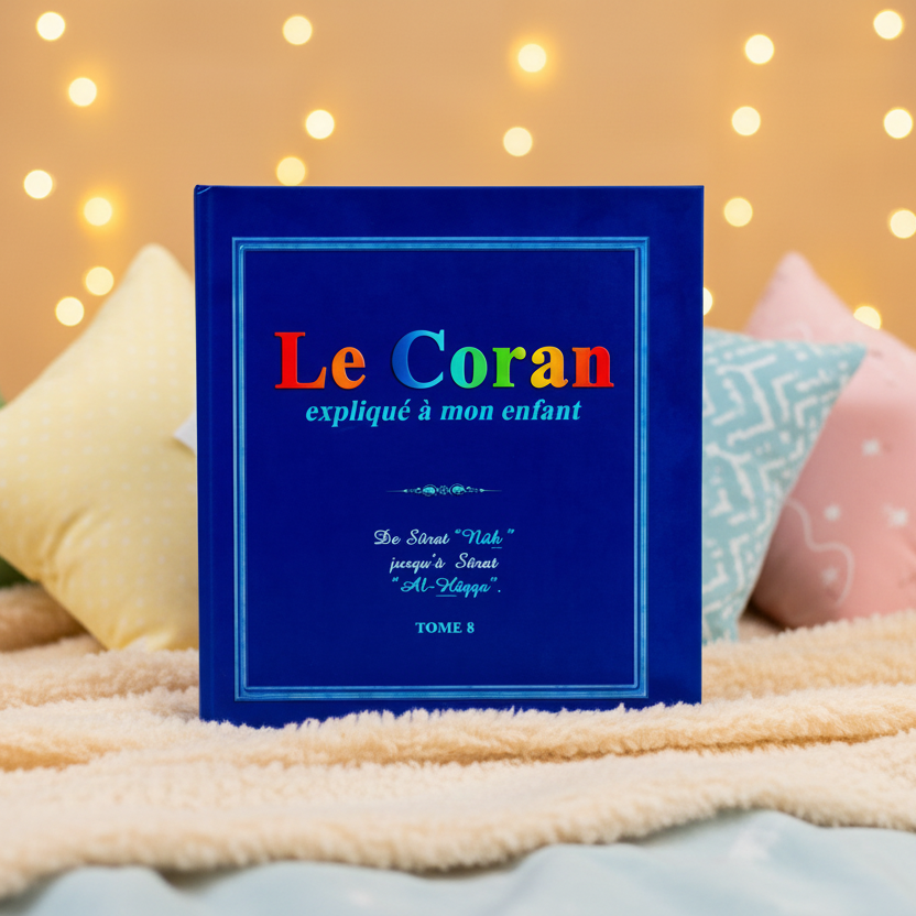Le Coran expliqué à mon enfant - Tome 8 - De Sûrat "Nûh" Jusqu'à Sûrat "Al-Hâqqa" - PIXELGRAF - Editions Sana