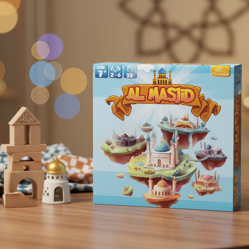 Jeu de société Al Masjid (À partir de 7 ans) - Osratouna