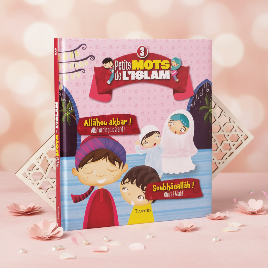 Petits mots de l’islam Tome 3 — mise en scène rose et spirituelle
