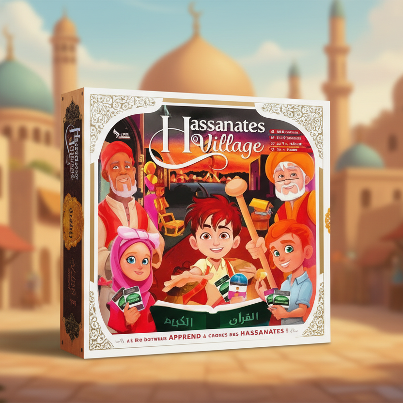 Jeu de Société Hassanates Village - Sana Kids