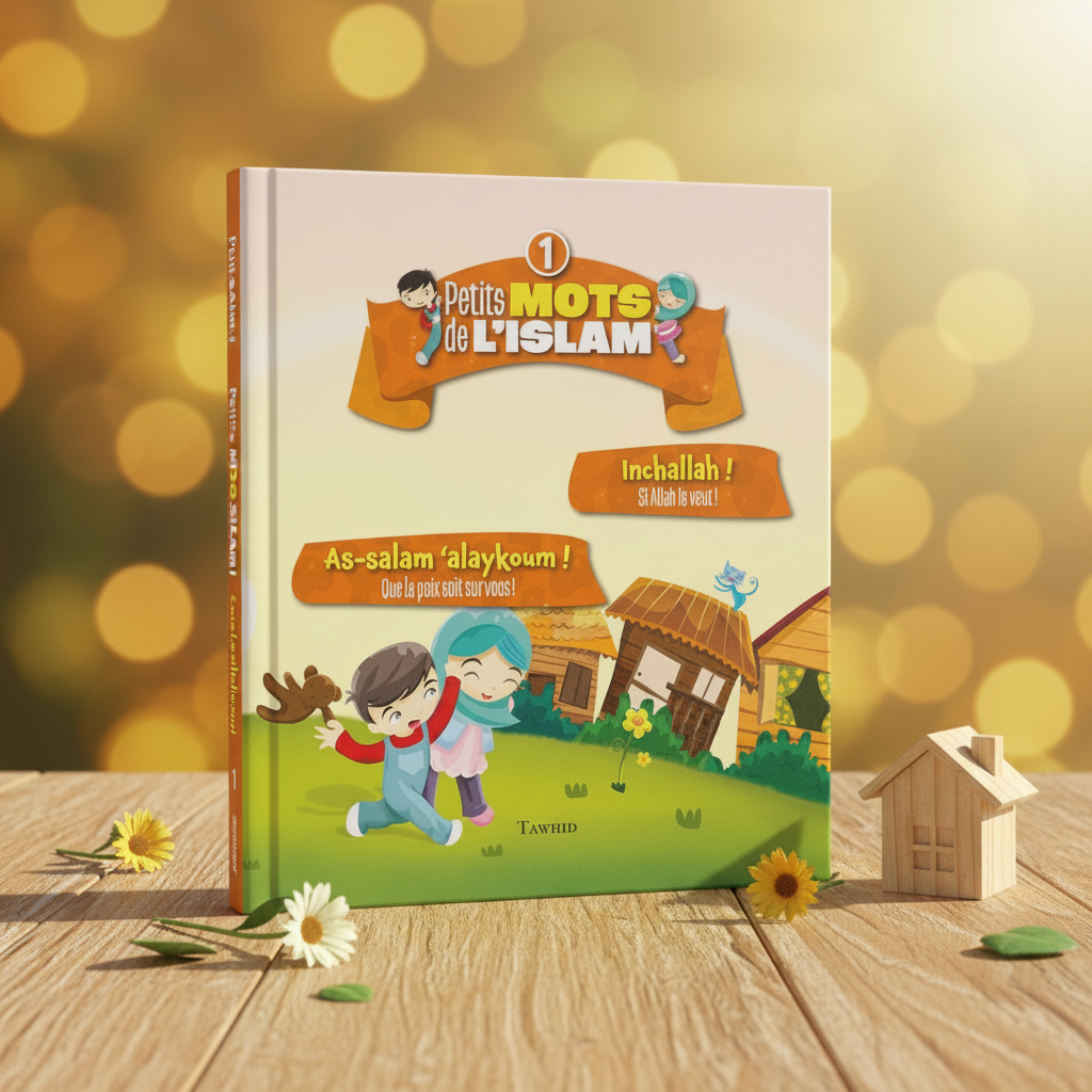 Petits mots de l’islam Tome 1 — mise en scène village ensoleillé