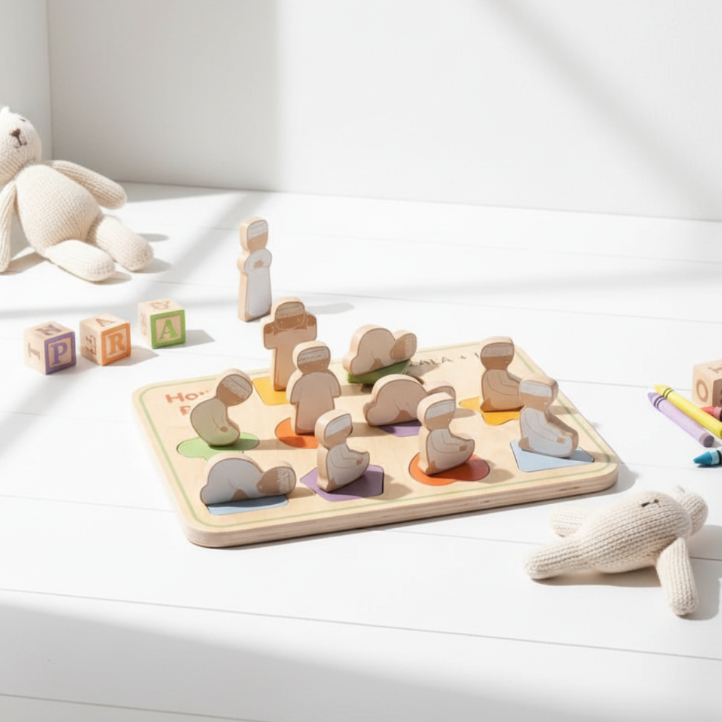 Puzzle prière enfant – Apprendre la Salaht en jouant | LALA + MO