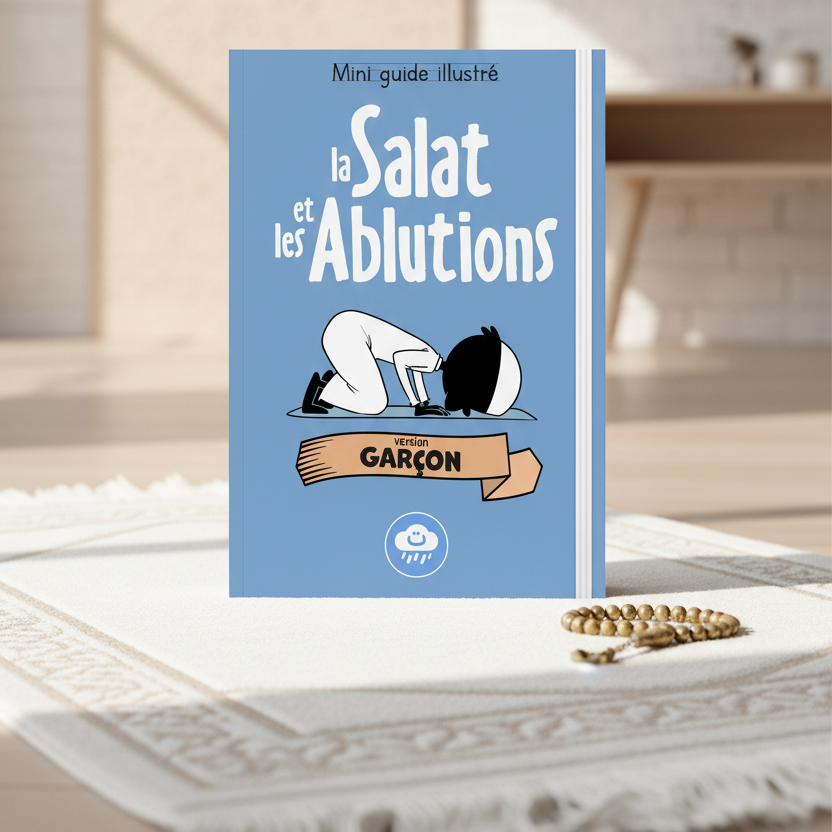 Mini Guide Illustré – La Salat et les Ablutions – Version Garçon