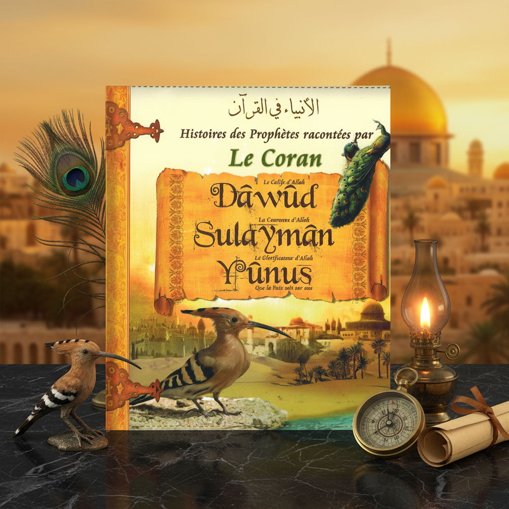 Dâwûd, Sulaymân & Yûnus – Histoires des Prophètes racontées par le Coran T.7, scène publicitaire
