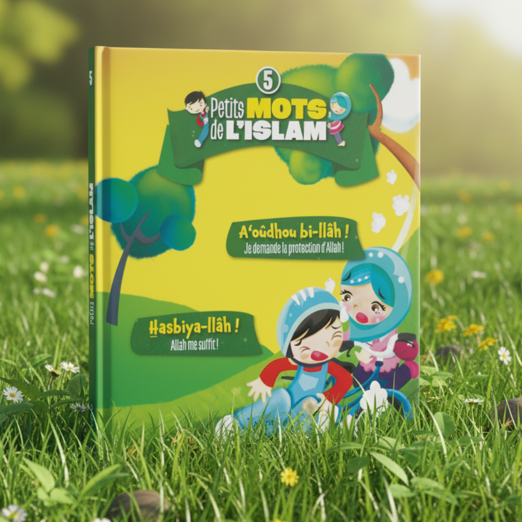Petits mots de l’islam Tome 5 — mise en scène jardin ensoleillé