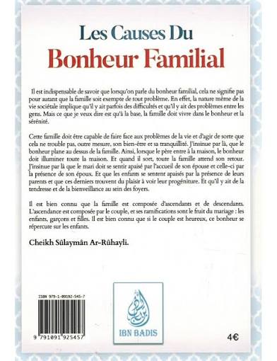 Les Causes du Bonheur Familial