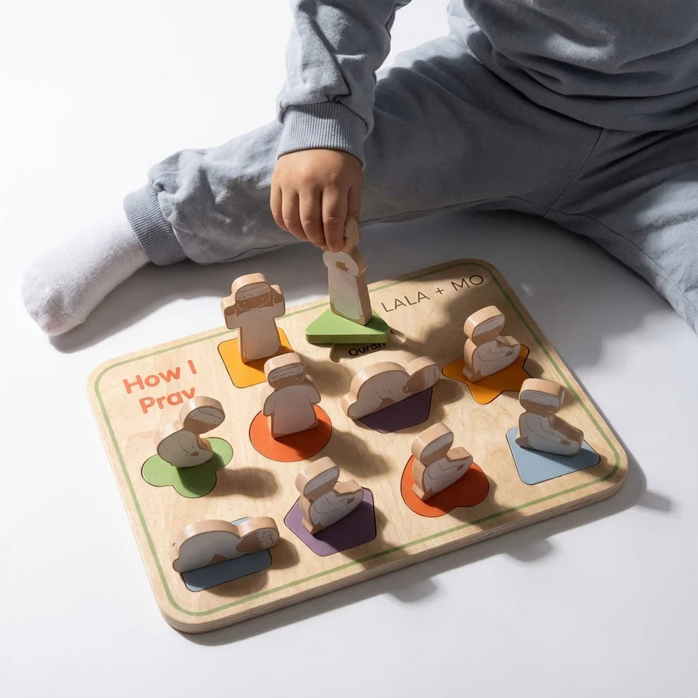 Puzzle prière enfant – Apprendre la Salaht en jouant | LALA + MO