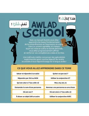 J'apprends à m'exprimer en langue Arabe avec Awlad School - Bdouin - Volume 1