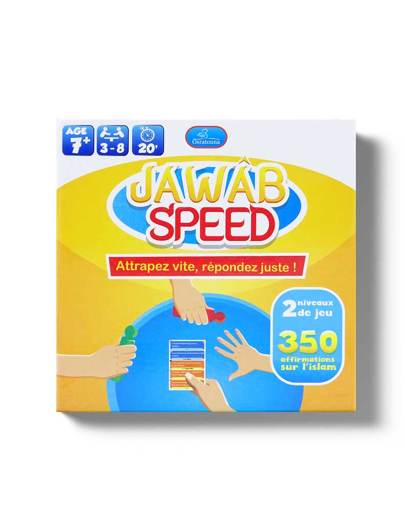 Jawâb Speed – Jeu de société islamique | 350 affirmations sur l’Islam