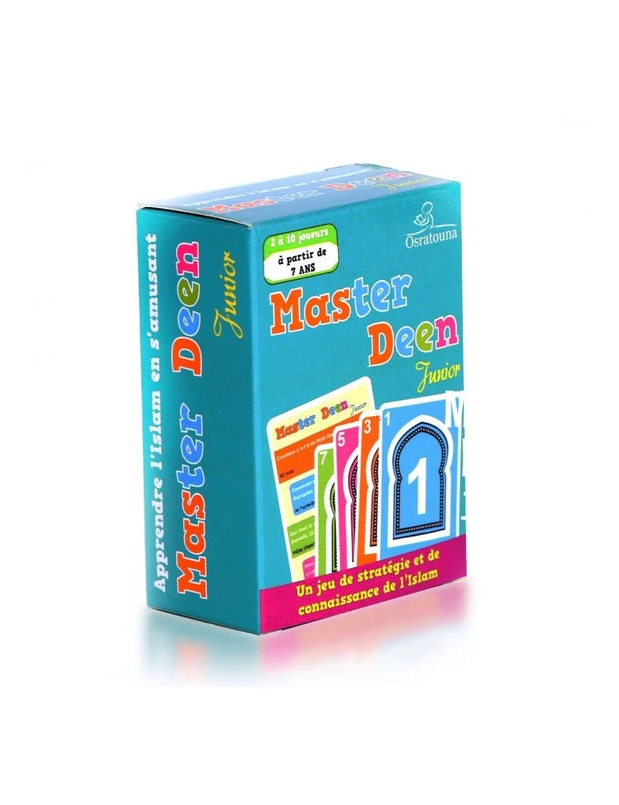 Master Deen Junior – Jeu de cartes islamique pour enfants | Osratouna