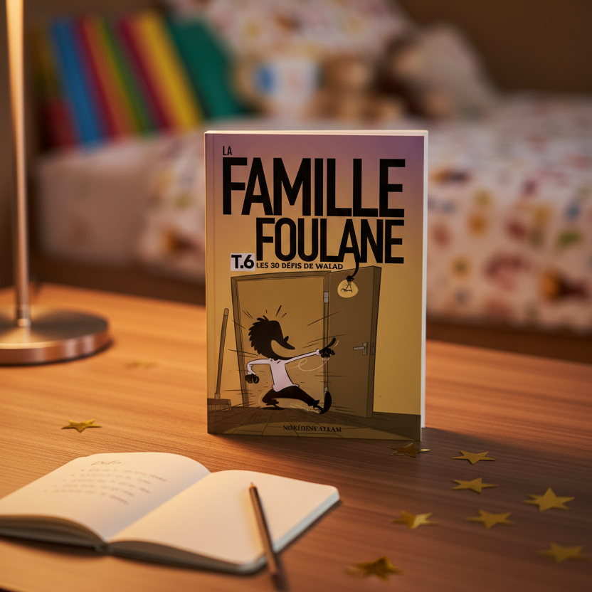 La Famille Foulane T.6 – Scène publicitaire