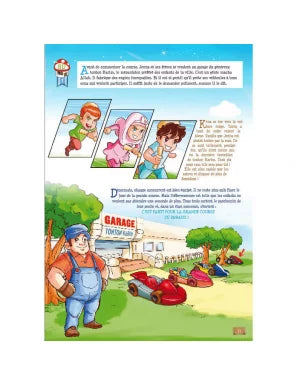 La Grande Course vers Le Paradis - Bande dessinée & Jeux éducatifs - Sana