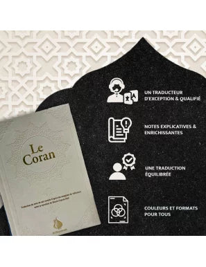 Le Coran Arabe-Français – Traduction Rachid Maach – Format 12x17 cm – Al-Bayyinah