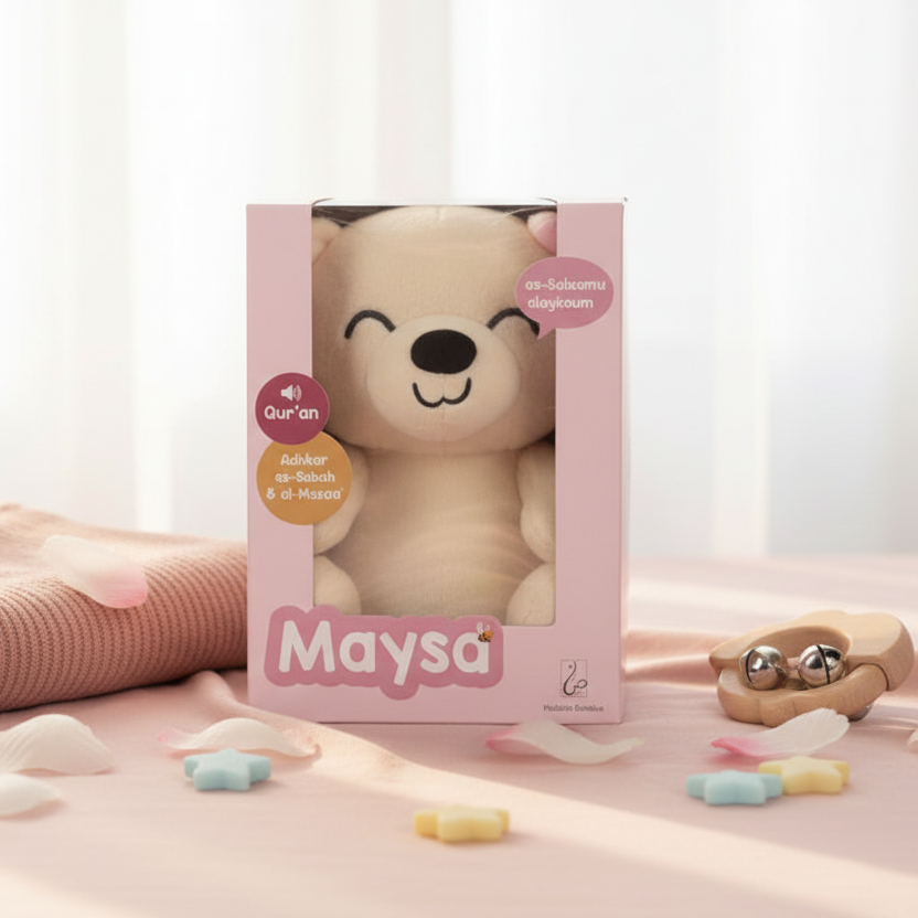 Ours en peluche Maysa - Coran & Adhkar - Hadieth Benelux