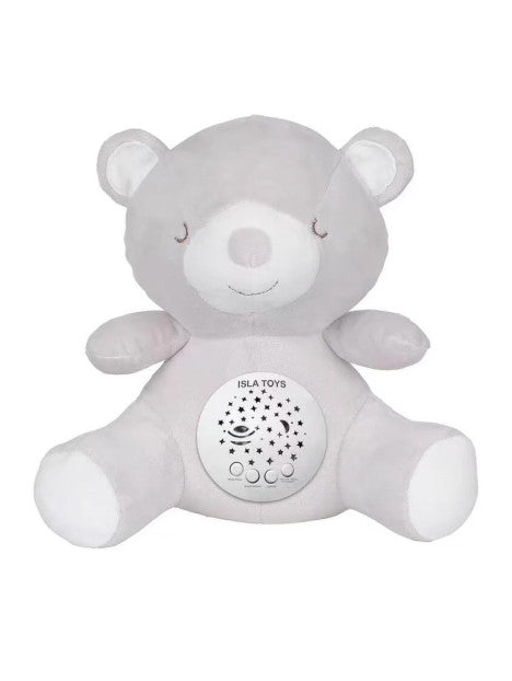Nounours Amin - Veilleuse Coranique avec détecteur de pleurs - Cadeau pour bébé et enfant musulman - Isla Toys