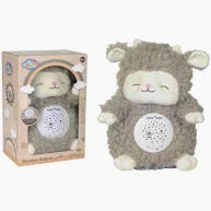 Doudou Kabchi Mouton Brun - Veilleuse Coranique avec détecteur de pleurs - Cadeau pour bébé et enfant musulman - Islatoys